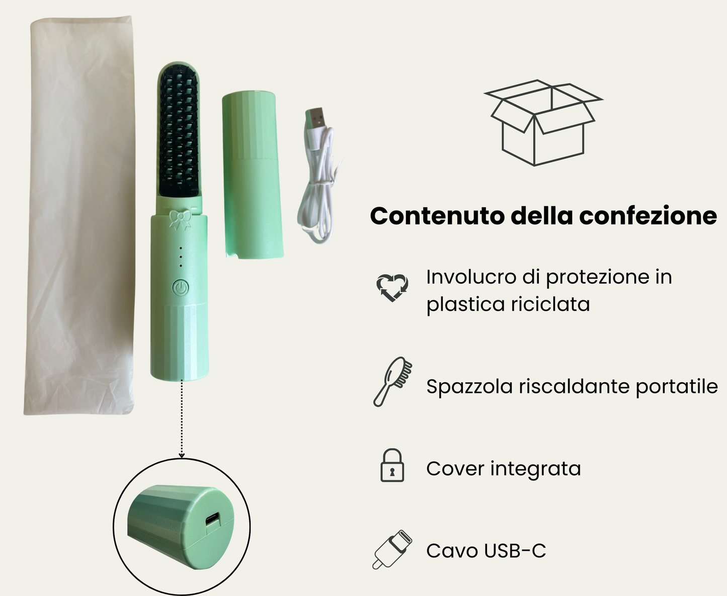 Baby - Piastra Portatile Anticrespo