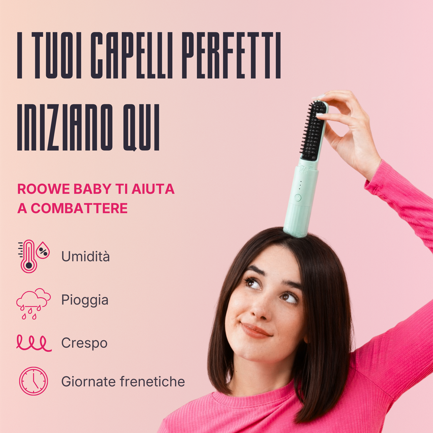 Baby - Piastra Portatile Anticrespo