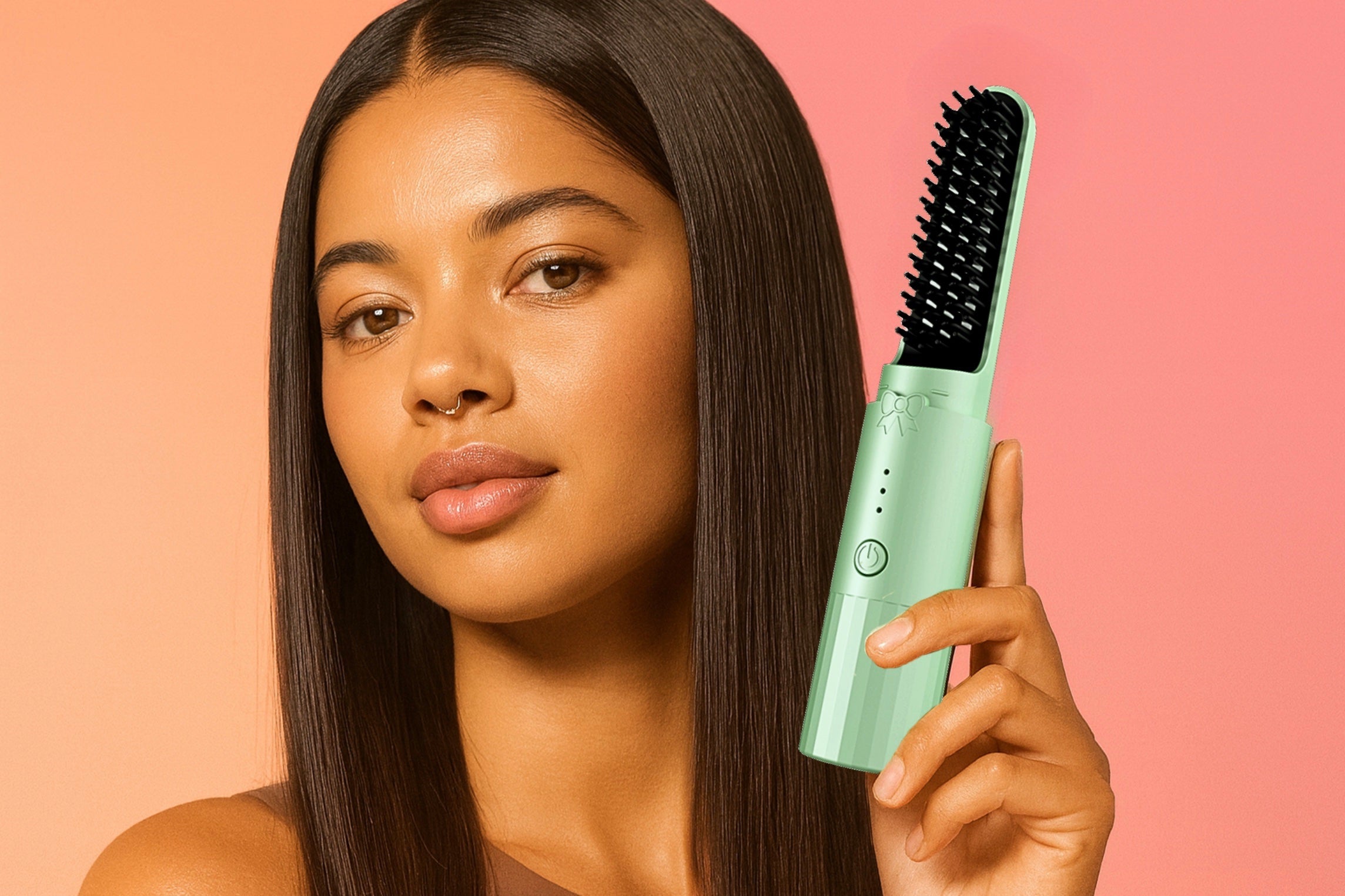 Baby - Spazzola lisciante portatile