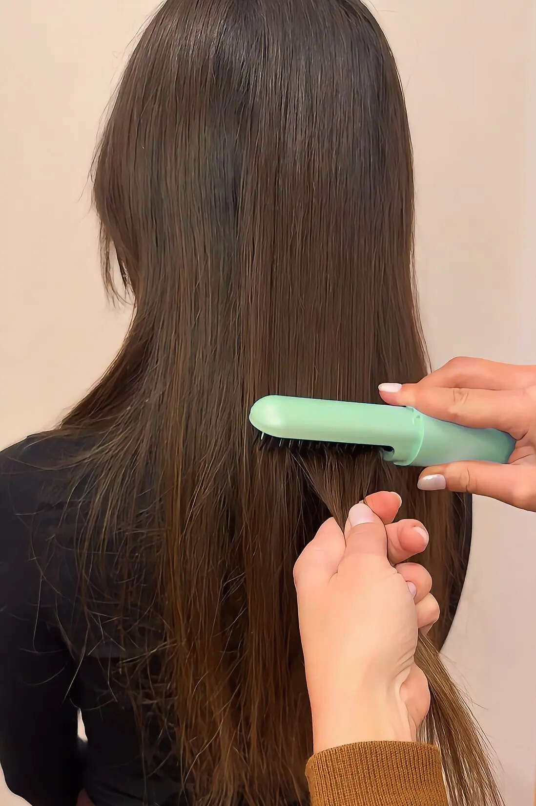 Baby - Spazzola lisciante portatile