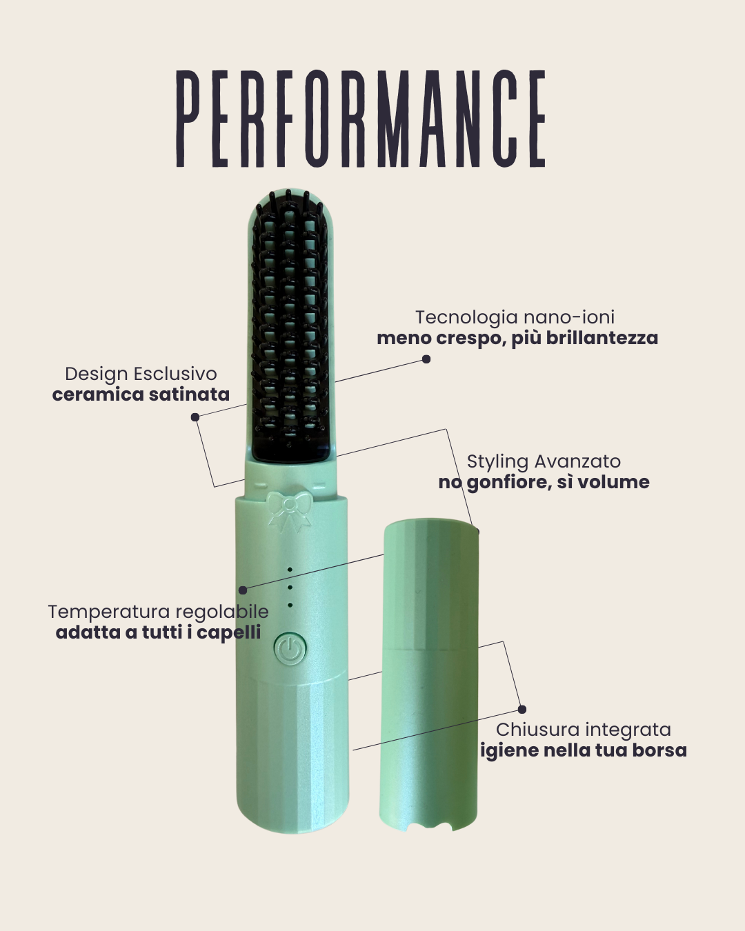 Baby - Piastra Portatile Anticrespo