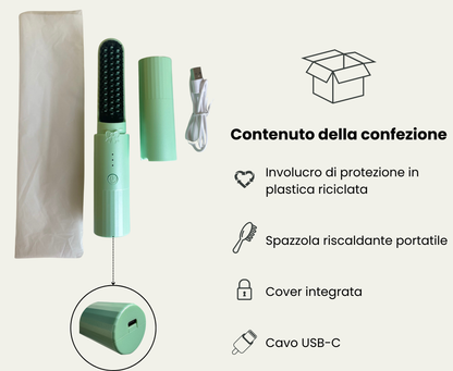 Baby - Spazzola lisciante portatile